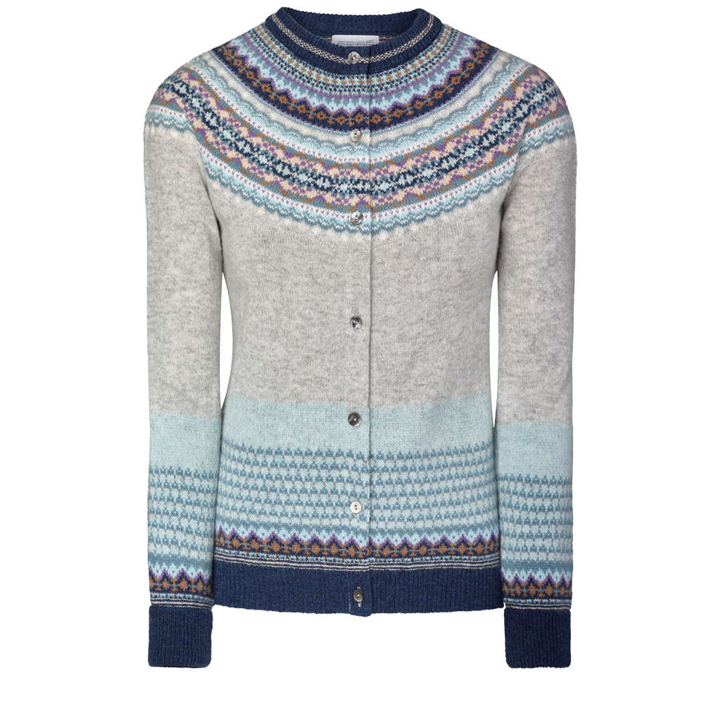 Eribé Damenstrickjacke Fair Isle