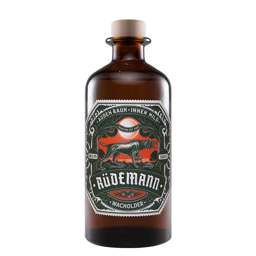 Gin, Rüdemann Wacholder, 500 ml, 38 % vol