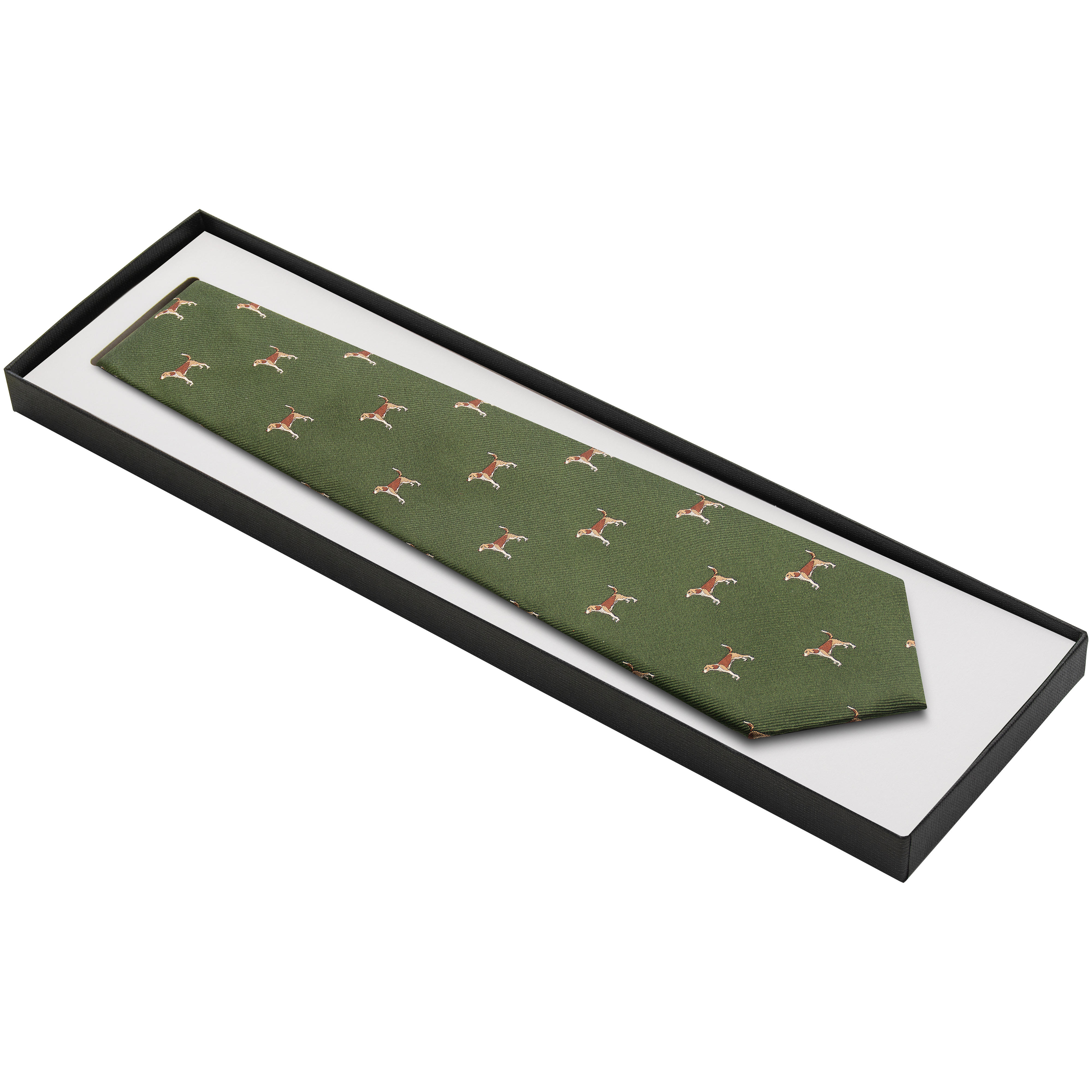 The GunDog Affair Tie, Beagle Motif