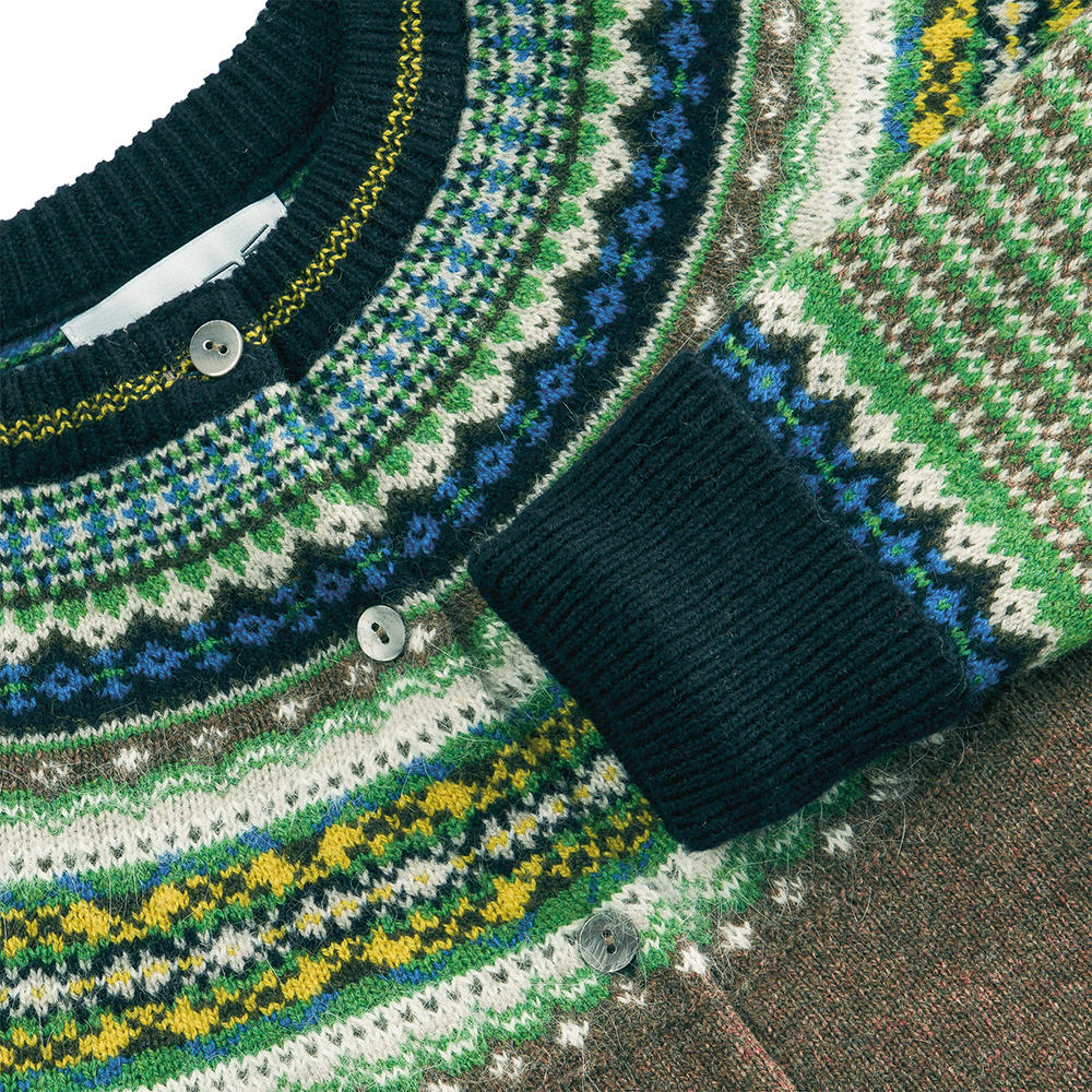 Eribé Damenstrickjacke Fair Isle