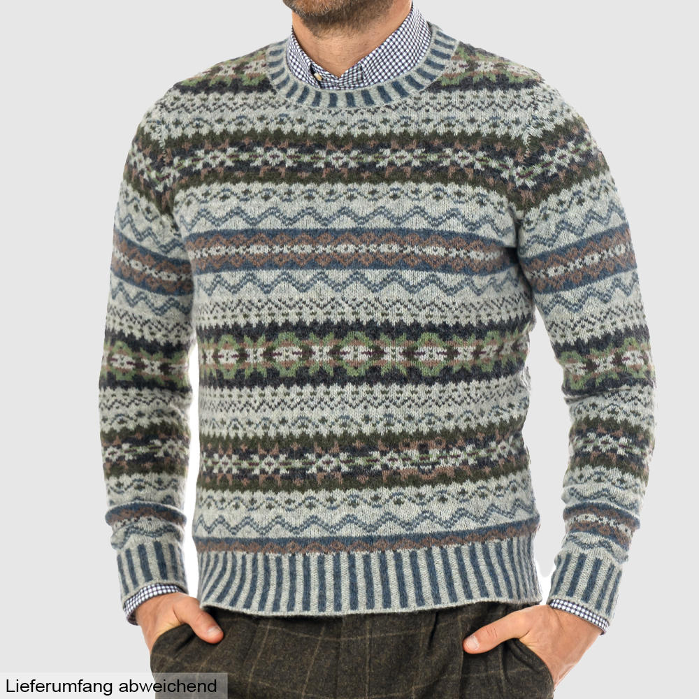 Eribé Herrenpullover Brodie, Ash