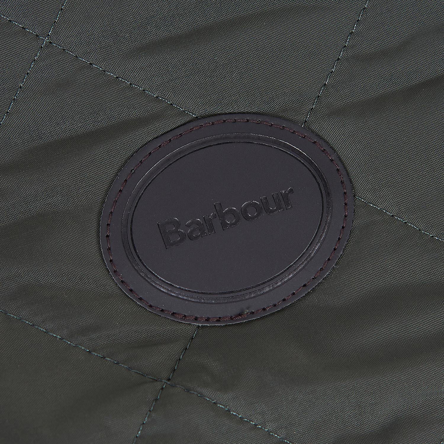 Barbour Hundemantel Quilted, olive, Größe S
