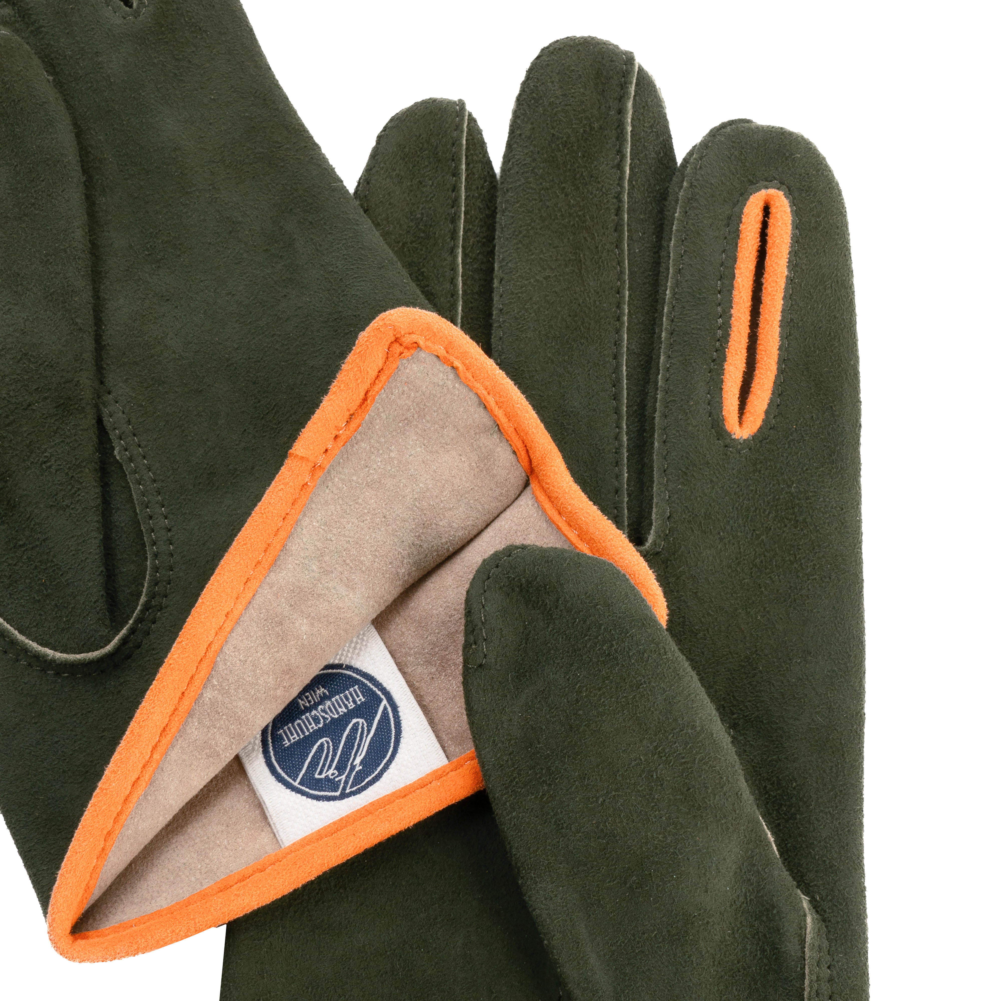 Damen Schießhandschuhe BOZEN, Ziegenvelours, ungefüttert