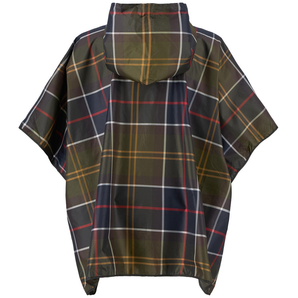 Barbour Tartan Showerproof Poncho
