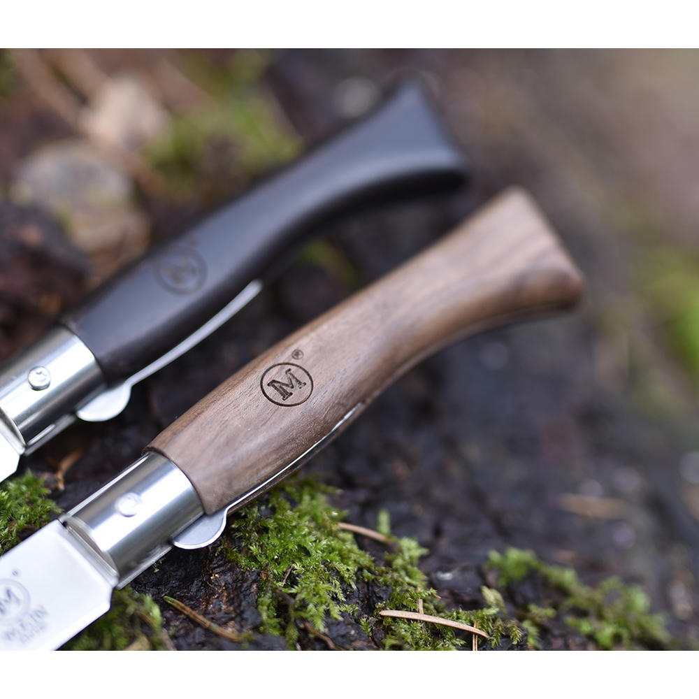MAIN »Italian Line« Folding Knife, Ebony