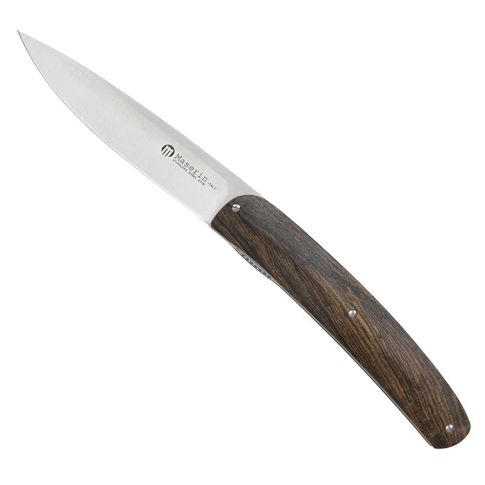 Maserin® Gourmet Folding Knife, Bocote