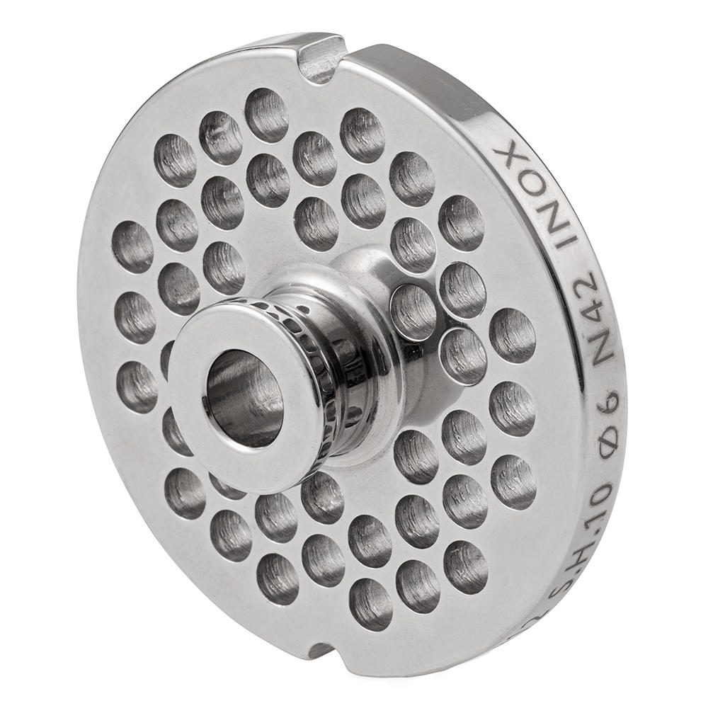 Stainless Steel Mincing Disc for Fimar Meat Grinder 12B, Ø 6 mm