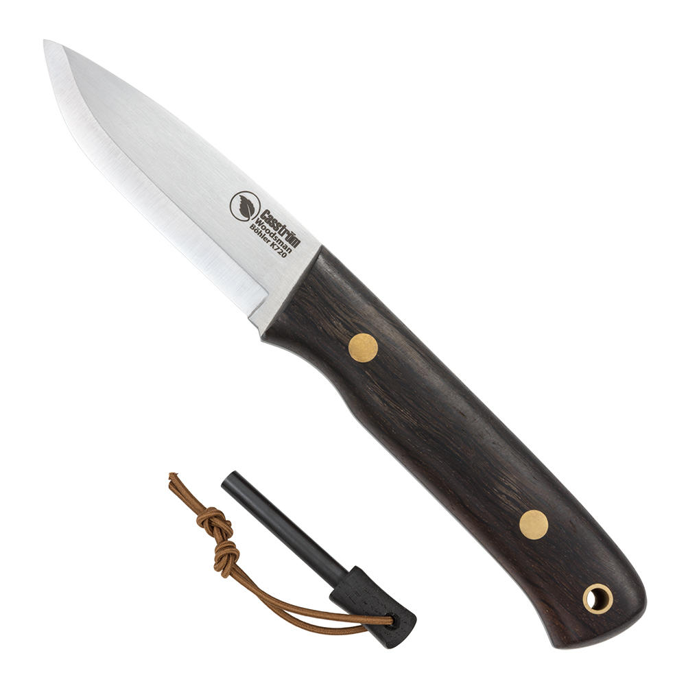 Casström Outdoormesser Woodsman, Mooreiche
