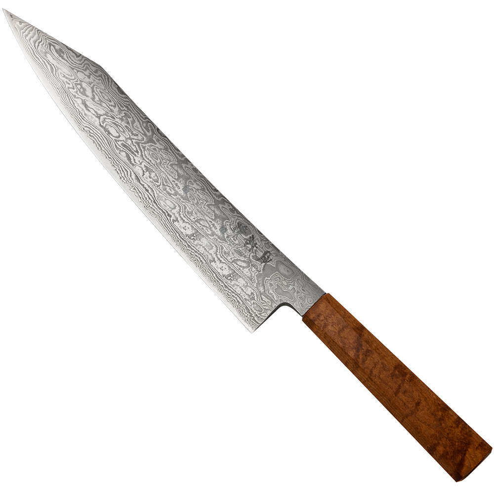 Fukaku-Ryu Ahorn Hocho, Gyuto (Fisch- und Fleischmesser), 240 mm