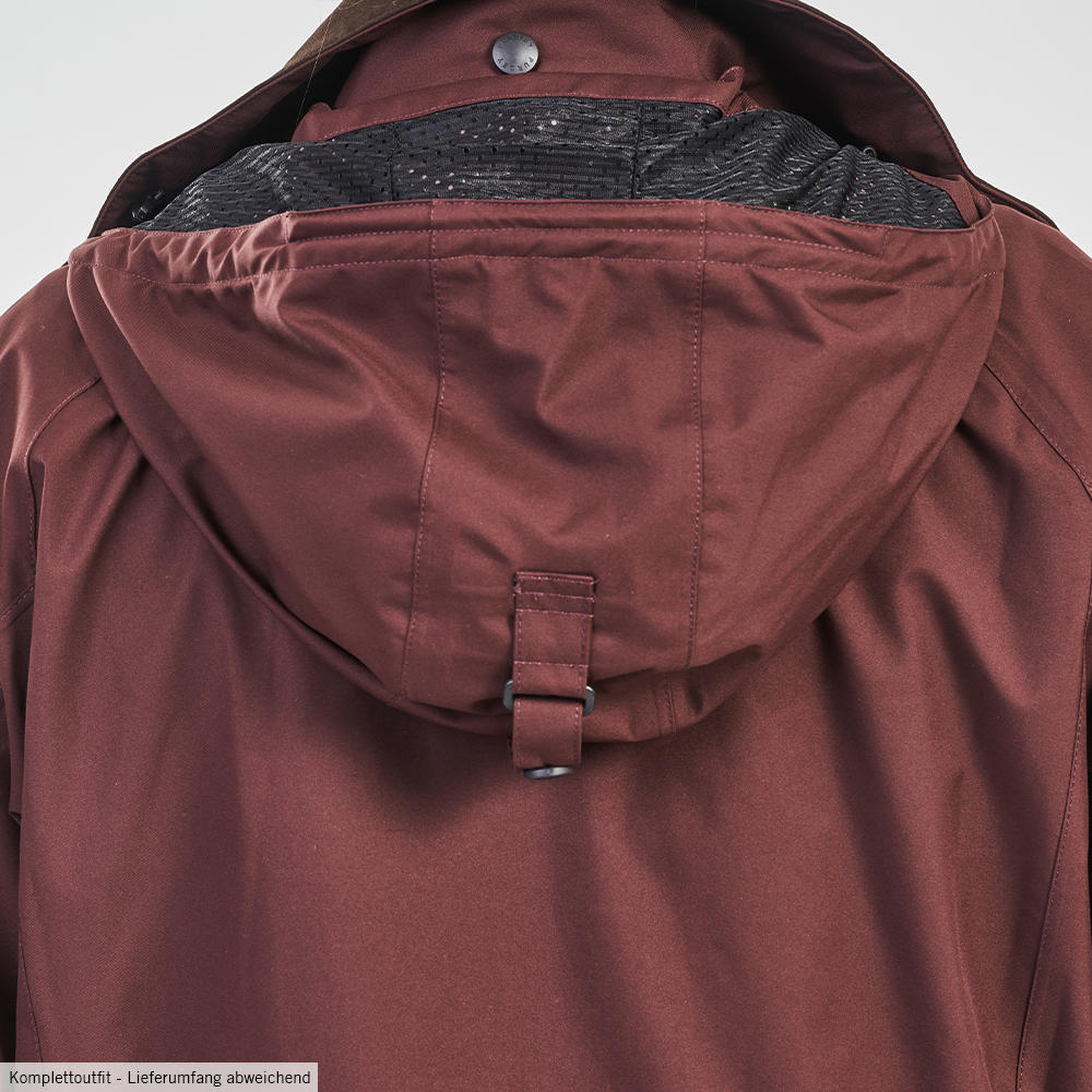 Purdey Men's Lightweight Technical Shooting Coat, Mahogany