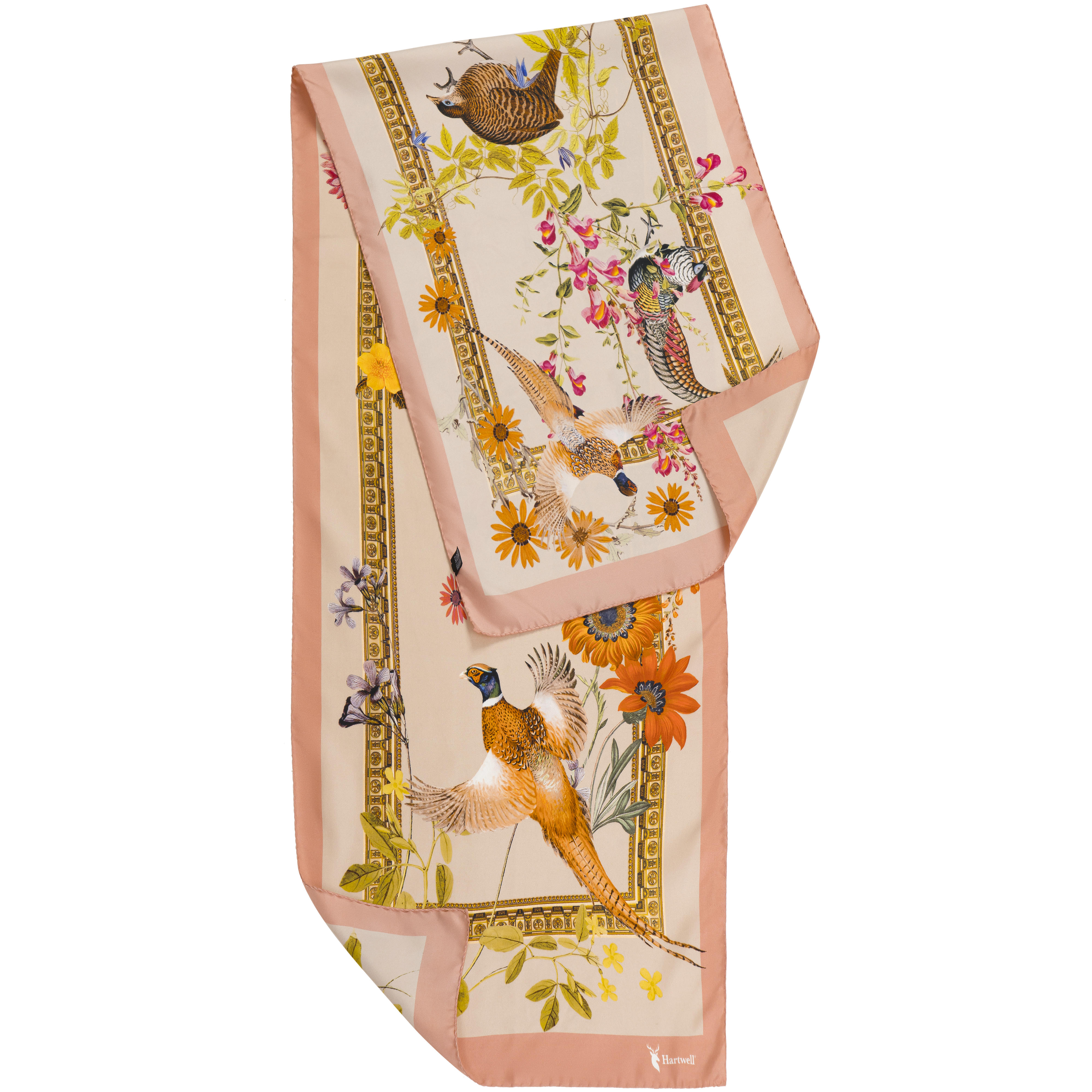 Hartwell Silk Scarf Pheasant