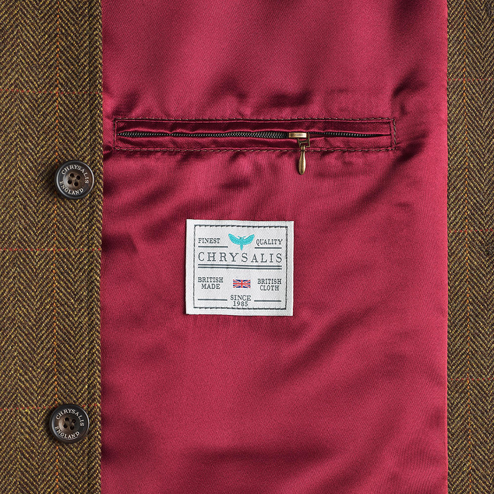 Chrysalis Men’s Shooting Vest, Tweed