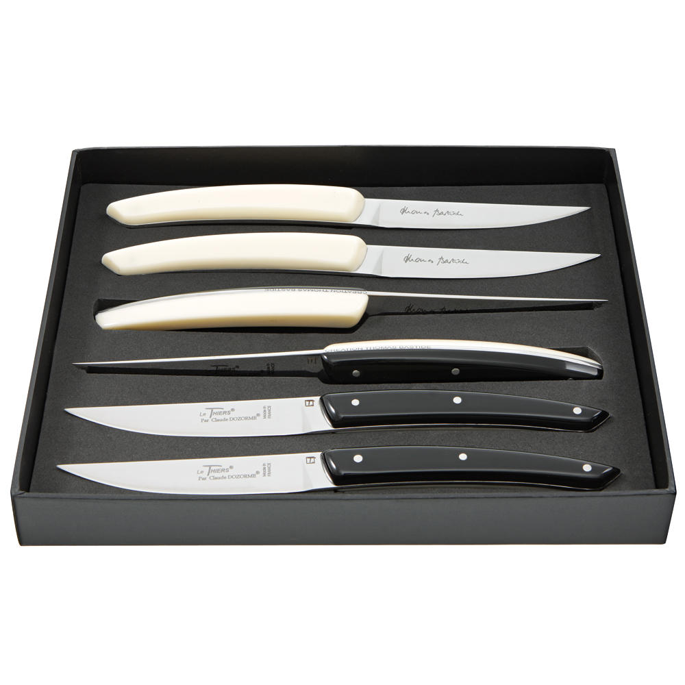 Le Thiers® Shadow Tafelmesser-Satz, 6-teilig