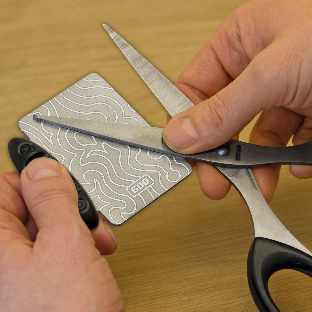 M. Power Tools DC™ Diamond Sharpening Card with Handle, Fine/Coarse