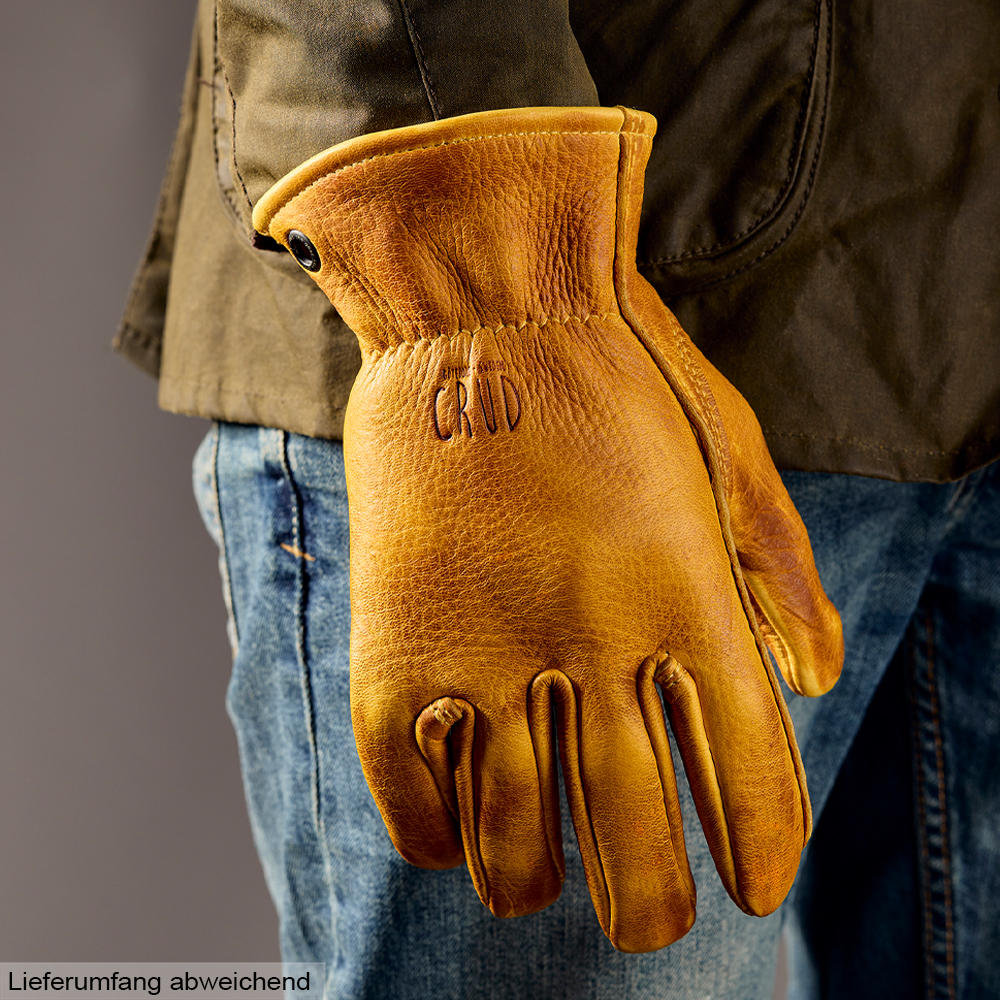 Crud »Gjöra« Elk Leather Gloves