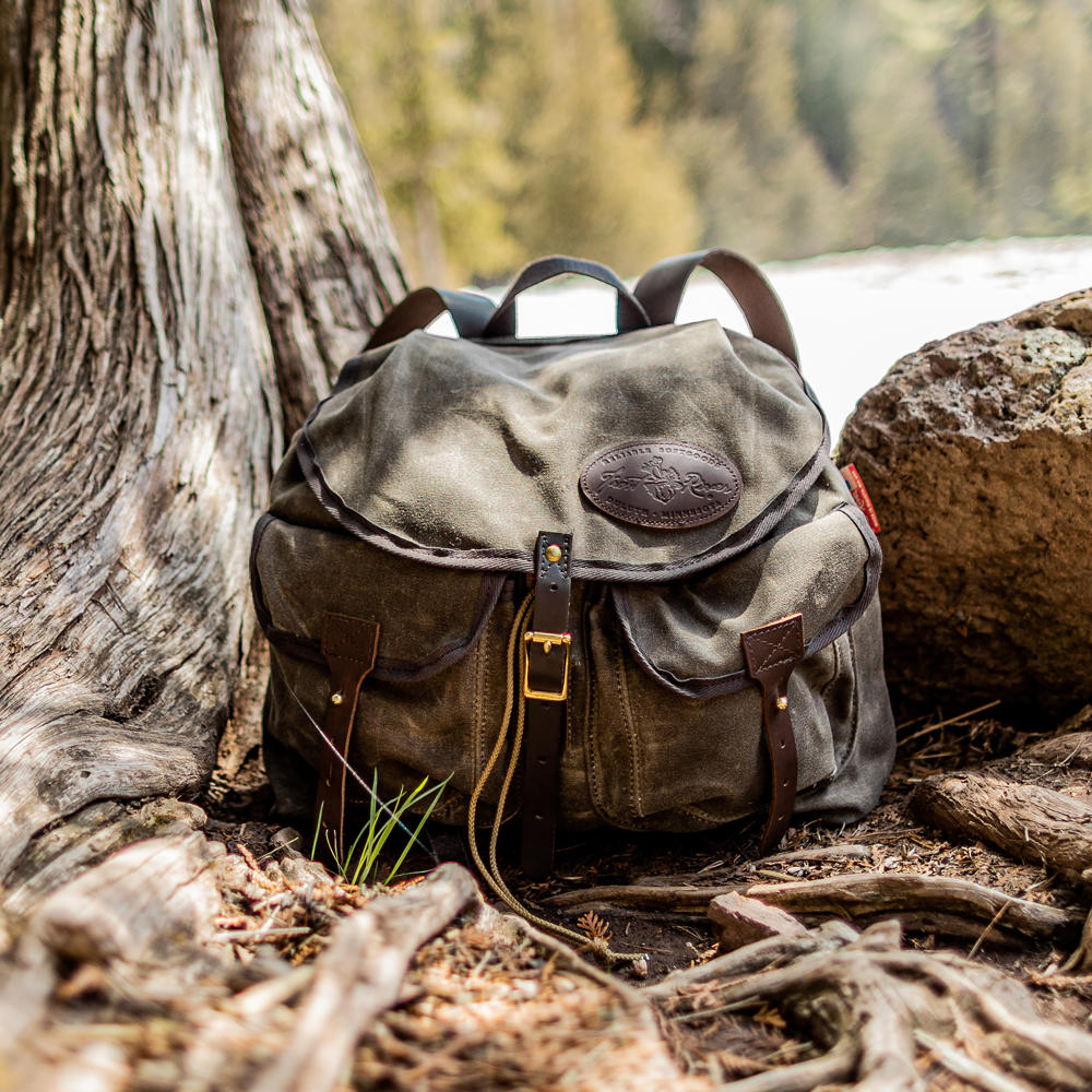 Frost River Geologist Bushcraft Backpack, Dark Olive