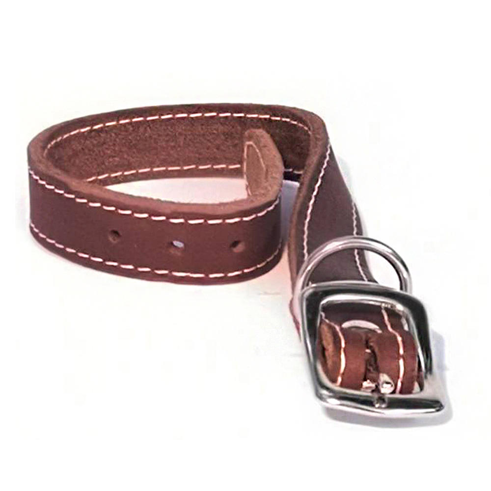 Bolleband Halsband Classic 20 mm, braun, L