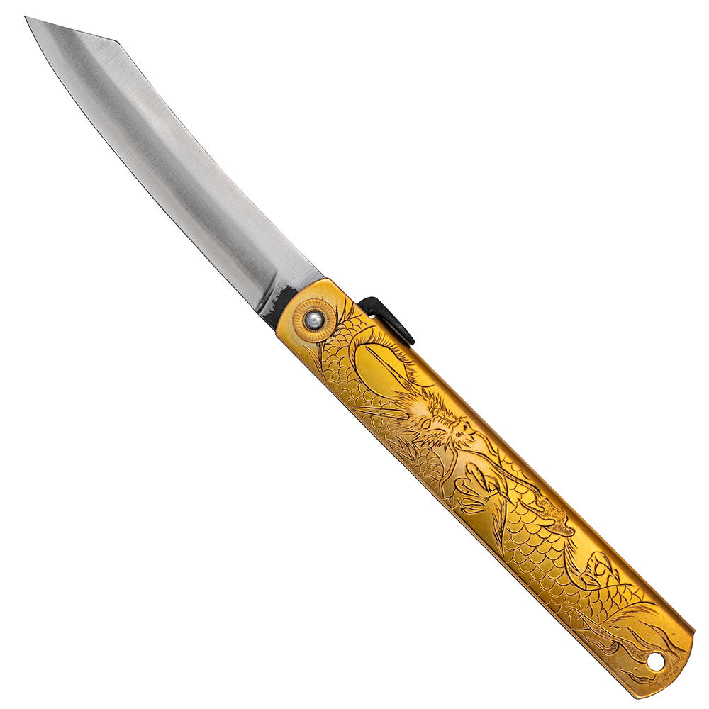 Higonokami with Dragon Engraving