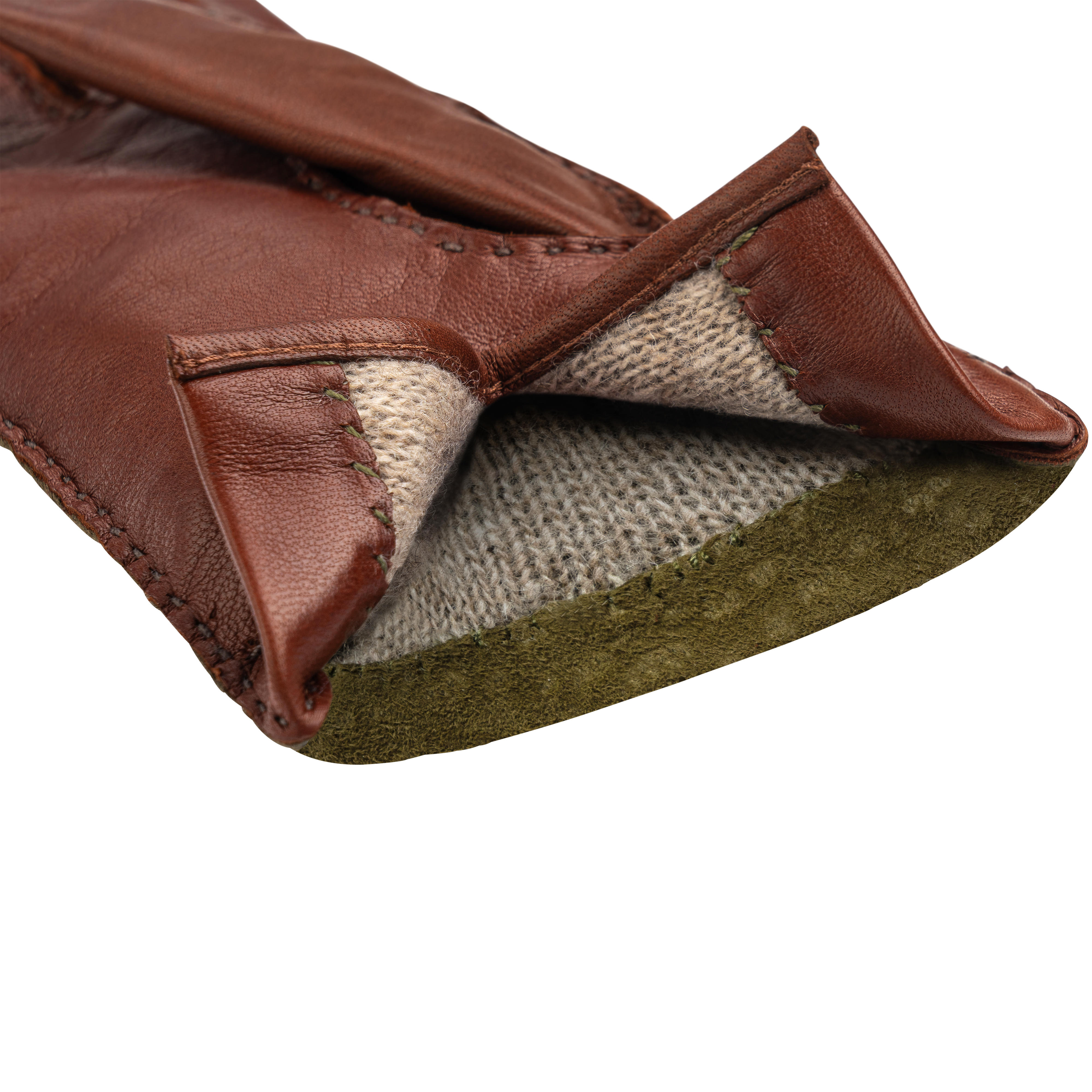 Damen Handschuhe LIMA, Carpincho & Lammnappa