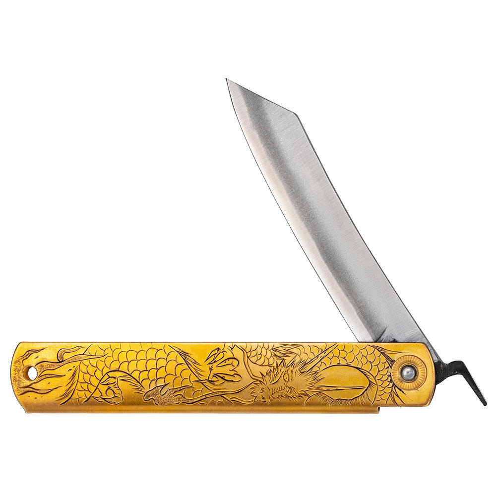 Higonokami with Dragon Engraving