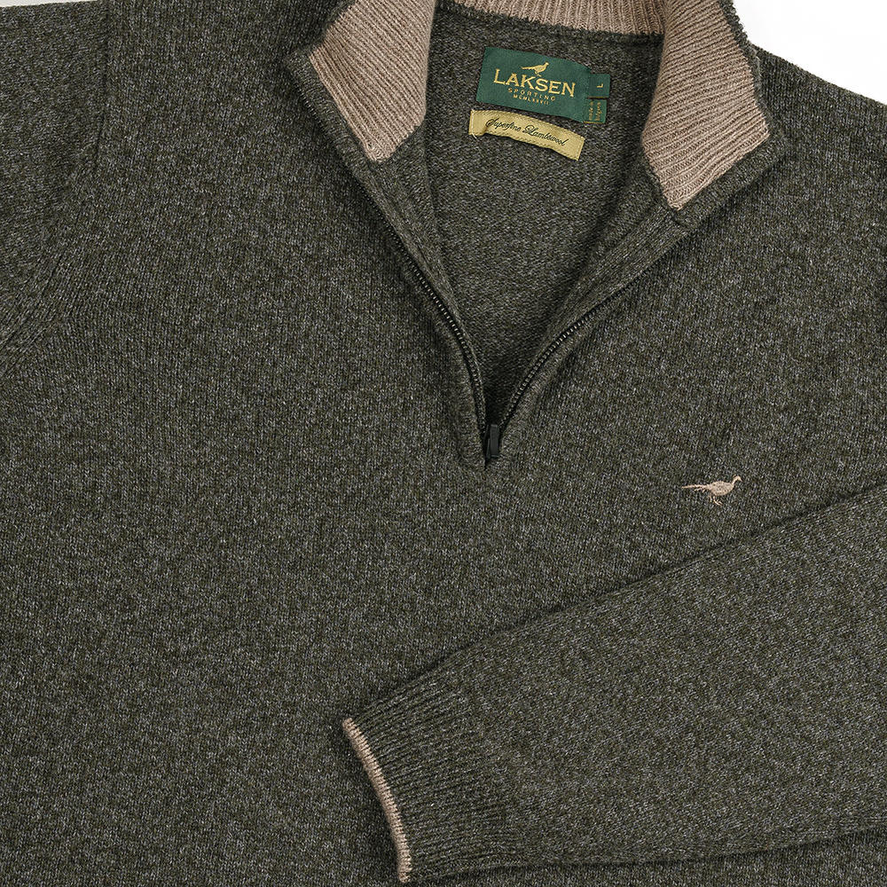 Laksen »Brompton« Men's Zip Neck Sweater