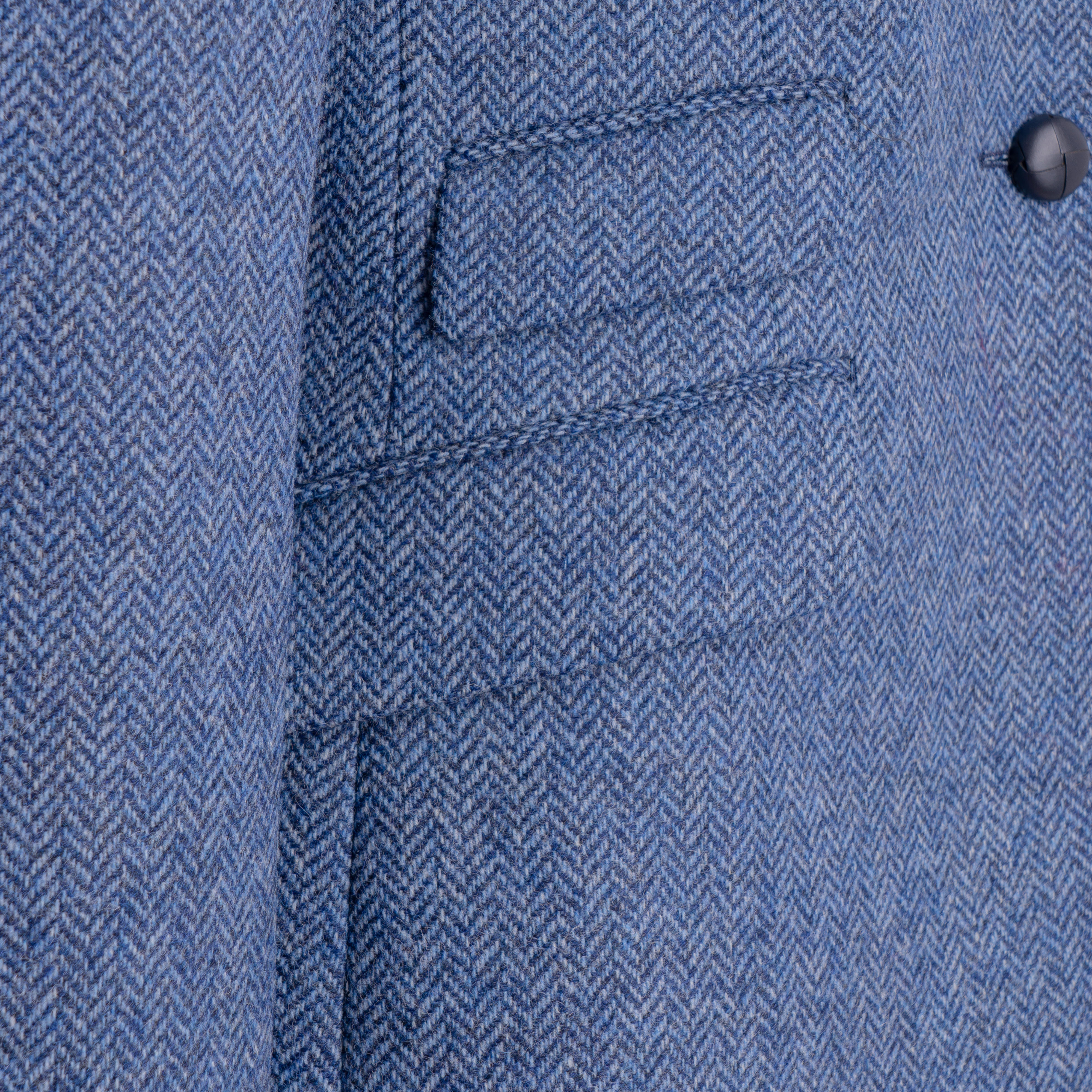 Blazer en tweed pour femme » Heaven «, bleu